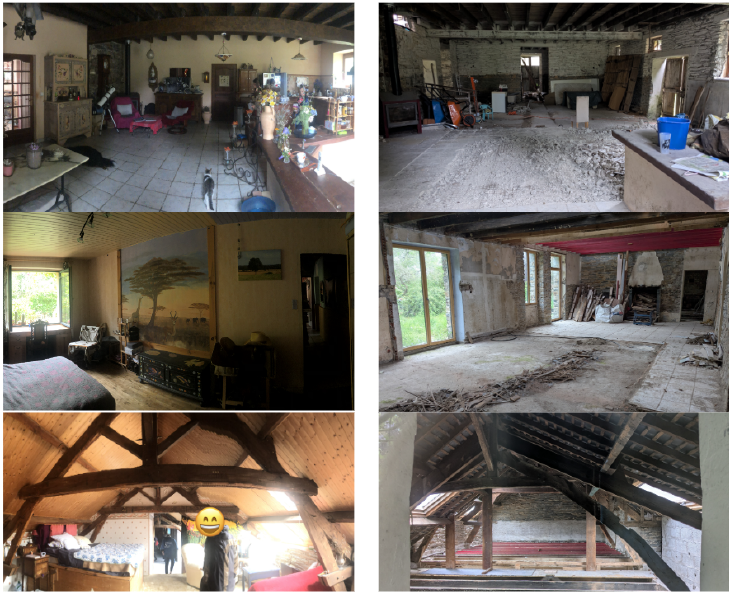 Chantier Avant Après